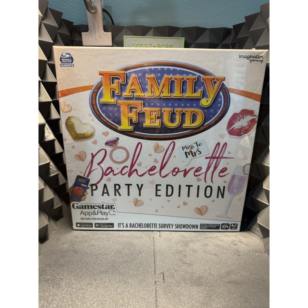 Family Feud Bachelorette Party Edition by Spin Master Games Adult 17+ Bridal